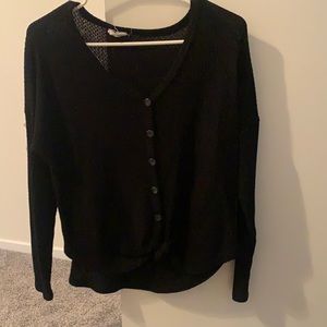 tillys black sweater